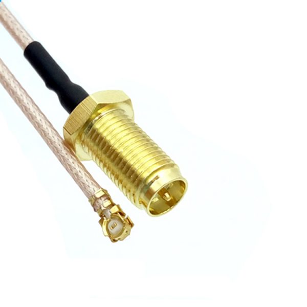RP SMA Female to UFL IPX IPEX With RG178 RF Coaxial Adapter Assembly Cable (5)