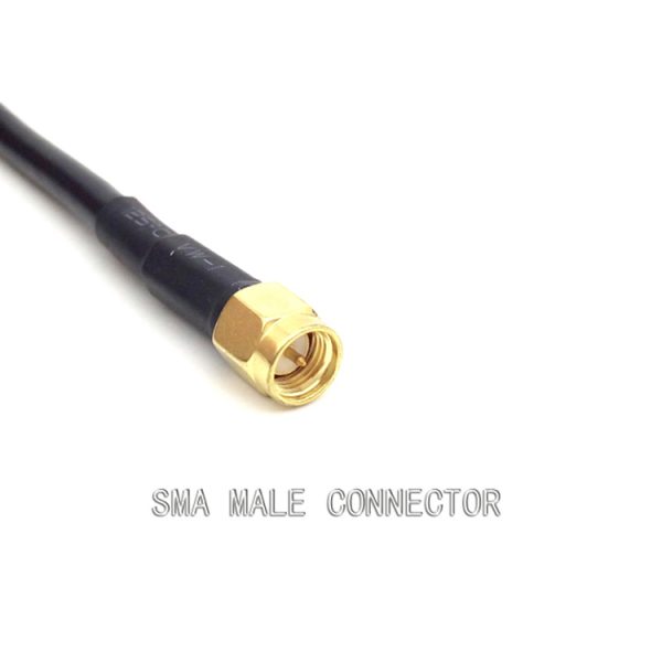 SMA Male to N Female Bulkhead RG58 Cable for WiFi Booster Antenna (4)
